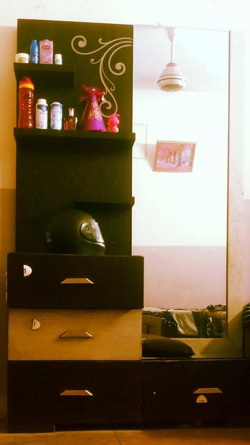 Dark brown beautiful Dressing table 1