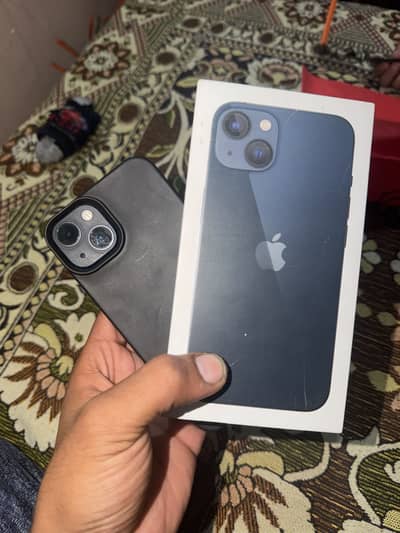 Apple iPhone 13 Non Pta JV Sim Lock Just Box Open 128 GB 10 by 11 Cond