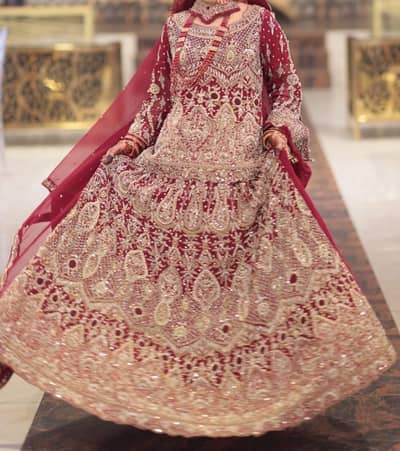 bridel barat lehnga and walima maxi for sale