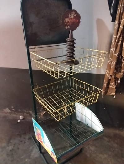 lays stand marble rack cash counter