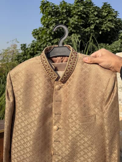 Dulha Sherwani with inner & kula
