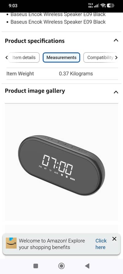 portable speaker
