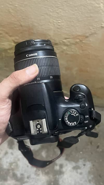 Canon 1200d with two lenses