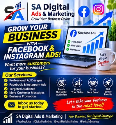 Professional Facebook & Instagram Ads | Digital Marketing Services