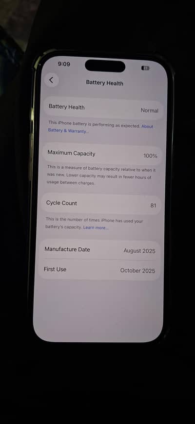 Apple iPhone 17 Pro jv LLA modal