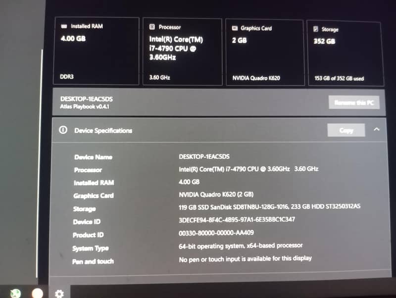 i7 4790 5