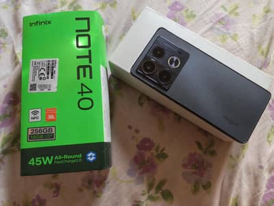 Infinix Note 40 obsidian black 8/256