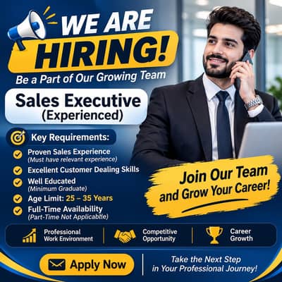 Salesman and Customer Service Representative