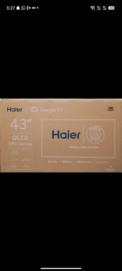 Haier QLED google 43 inch