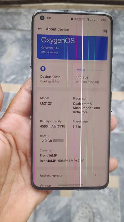 One Plus 9 Pro 256gb
