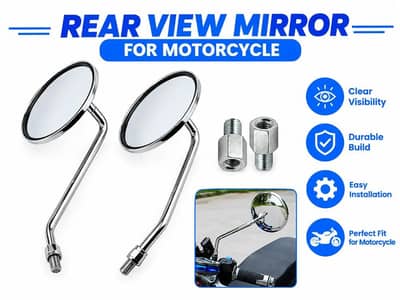 Universal Side Mirror Metal body