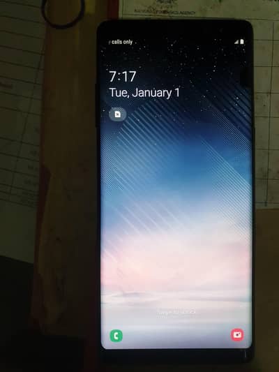 Samsung Mobile Note8 pta official approved 6/64 only simple sim call