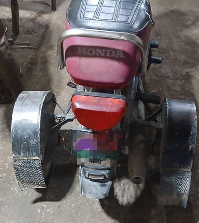 Disable bike Supporting Wheel heavy duty frame good condition