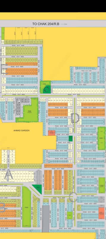 10 marla plot in Eden valley canal road Faisalabad