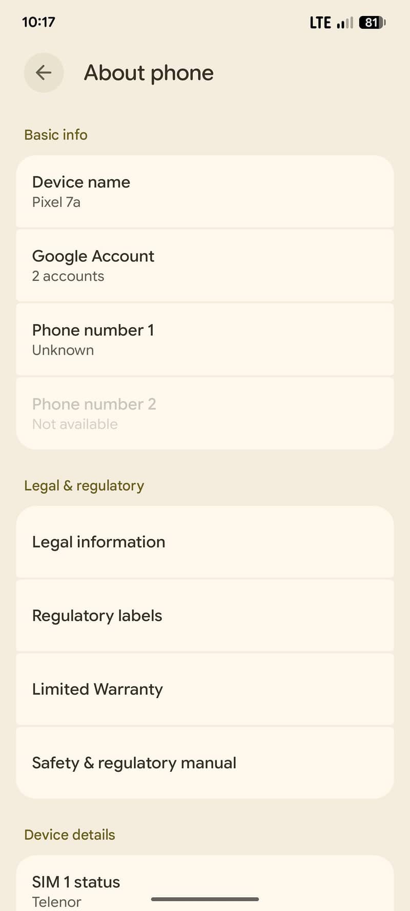 Google Pixel 7a 8/128gb 0