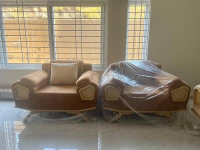 7 Seater Luxury Sofa Set 3+2+1+1\Sofa Set\New Style 7 Seater Sofa Set