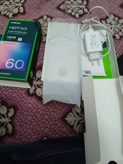 Infinix Hot 60i condition 10/10 new 6+6 128