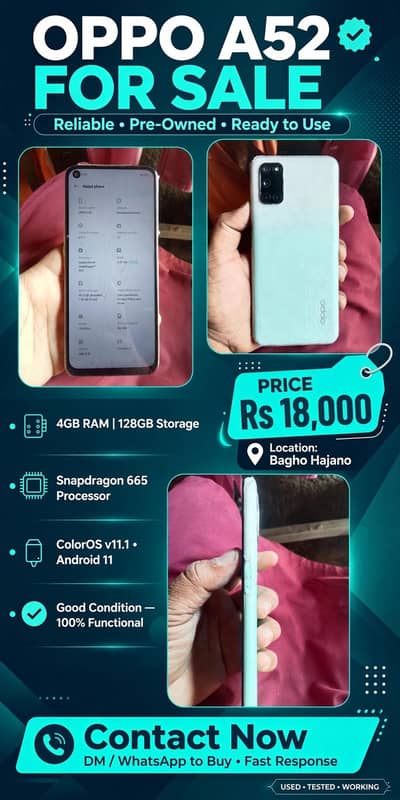 OPPO A52