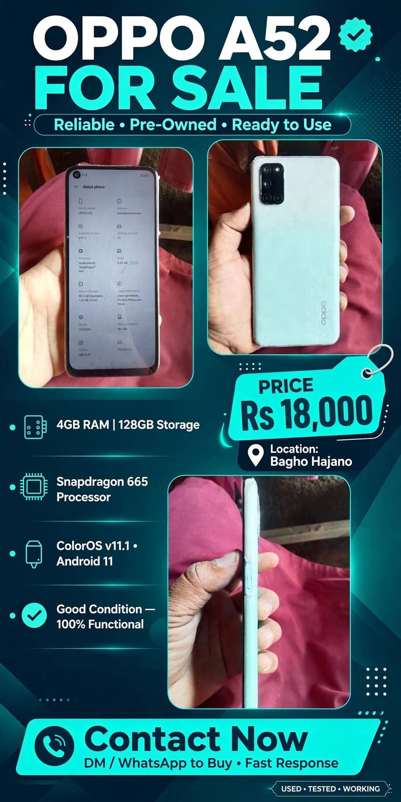 OPPO A52 0