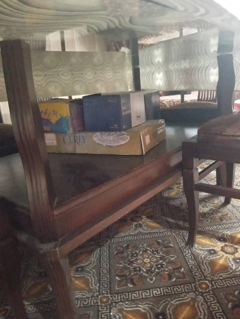 wooden dining table 2