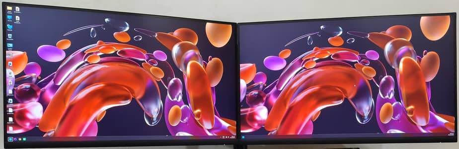 Dell P2723DE 27" 2K QHD IPS USB-C 90W Monitor – Pair, Scratchless