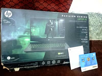 HP pavillion gaming 15 laptop with GTX 1650