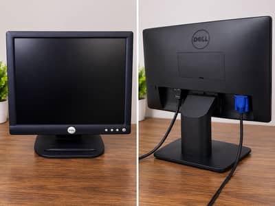 Dell LCD Monitor with VGA & Power Cable – Excellent Working Condition