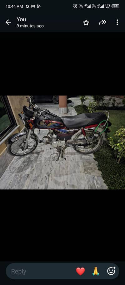 Honda CD 70 2021 Model – Good Condition