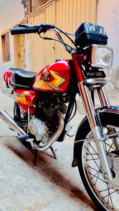 HONDA CG 125 | RED BEAUTY 2021 | GULSHAN E RAVI LHR
