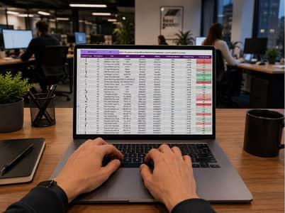 Fix Messy Excel Data & Business Records | Finance Expert
