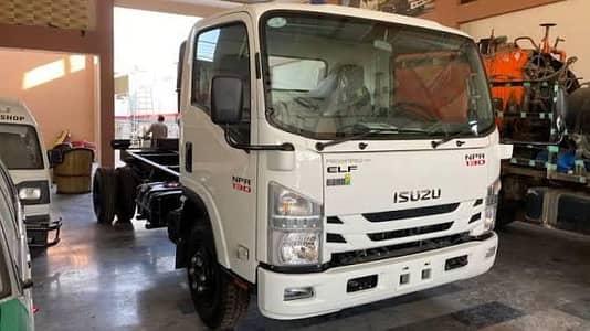 IsUzu NPR 130 zero meter 2 units truck available on cash and instllmen