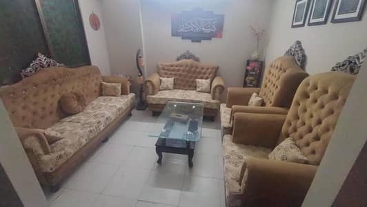Custom Made Royal 7 Seater Sofa Set with Centre Table