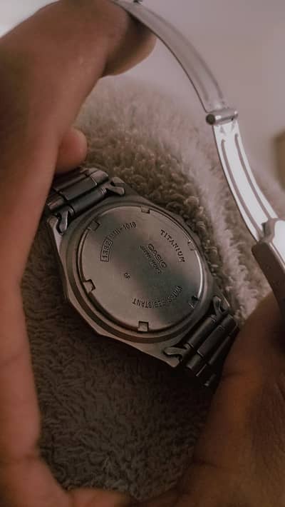 ⌚ Casio MTH-1019 Titanium Watch For Sale  Original Casio Titanium wat