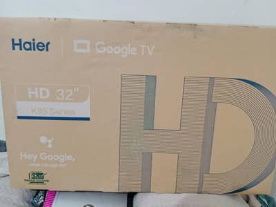 Haier 32 Inch Google Smart LED TV – K85 Series (HD)