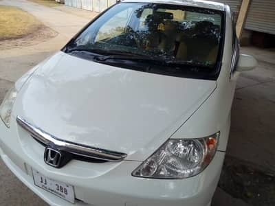 Honda city 2005white color Islamabad registered