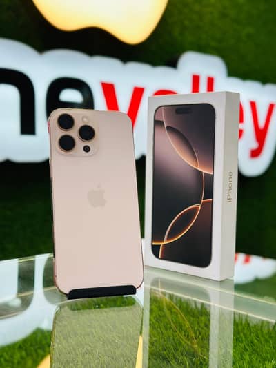 iPhone 16 Pro Max 256gb PTA Approved | 13, 14, 15, 16, 17 Pro Max