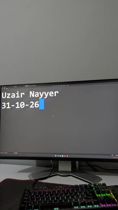 DELL 4K 32 INCH MONITOR