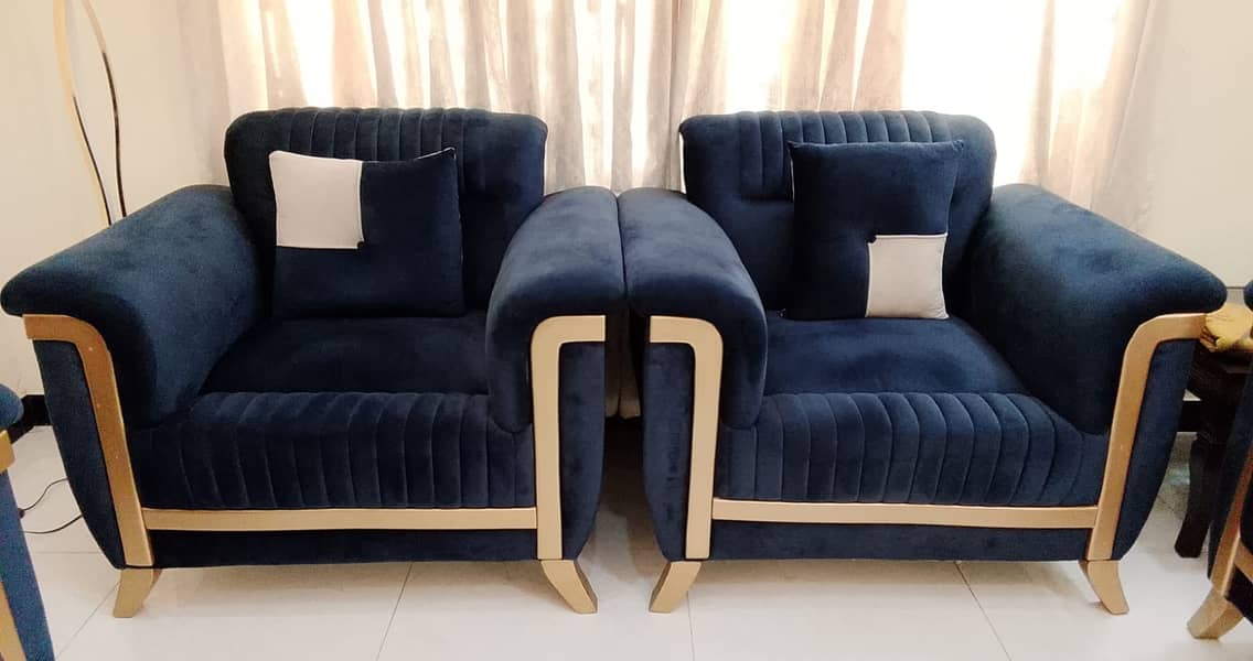 7 seater sofa set with table 8