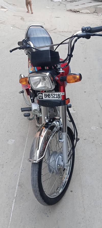 Honda 70 motorcycle