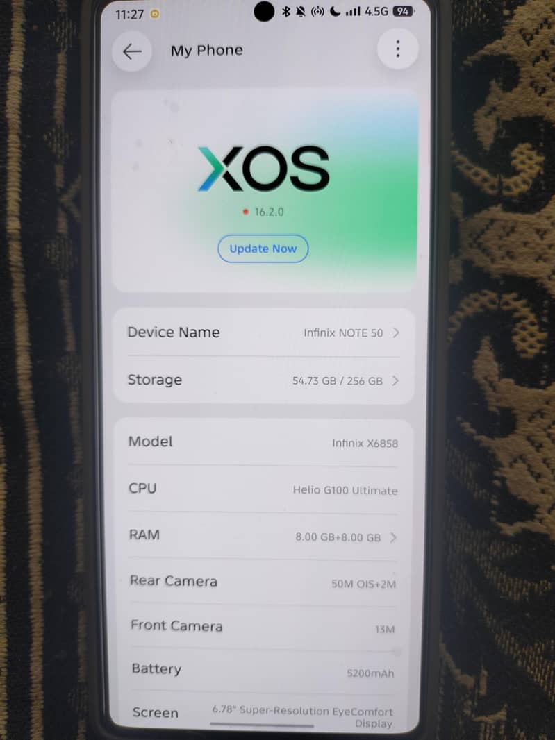 Infinix Note 50 0