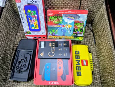 Nintendo Switch OLED Model with many Extras Just Like New