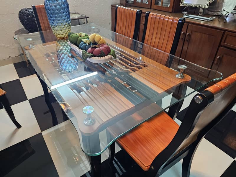6-Chairs Dining Table set 4