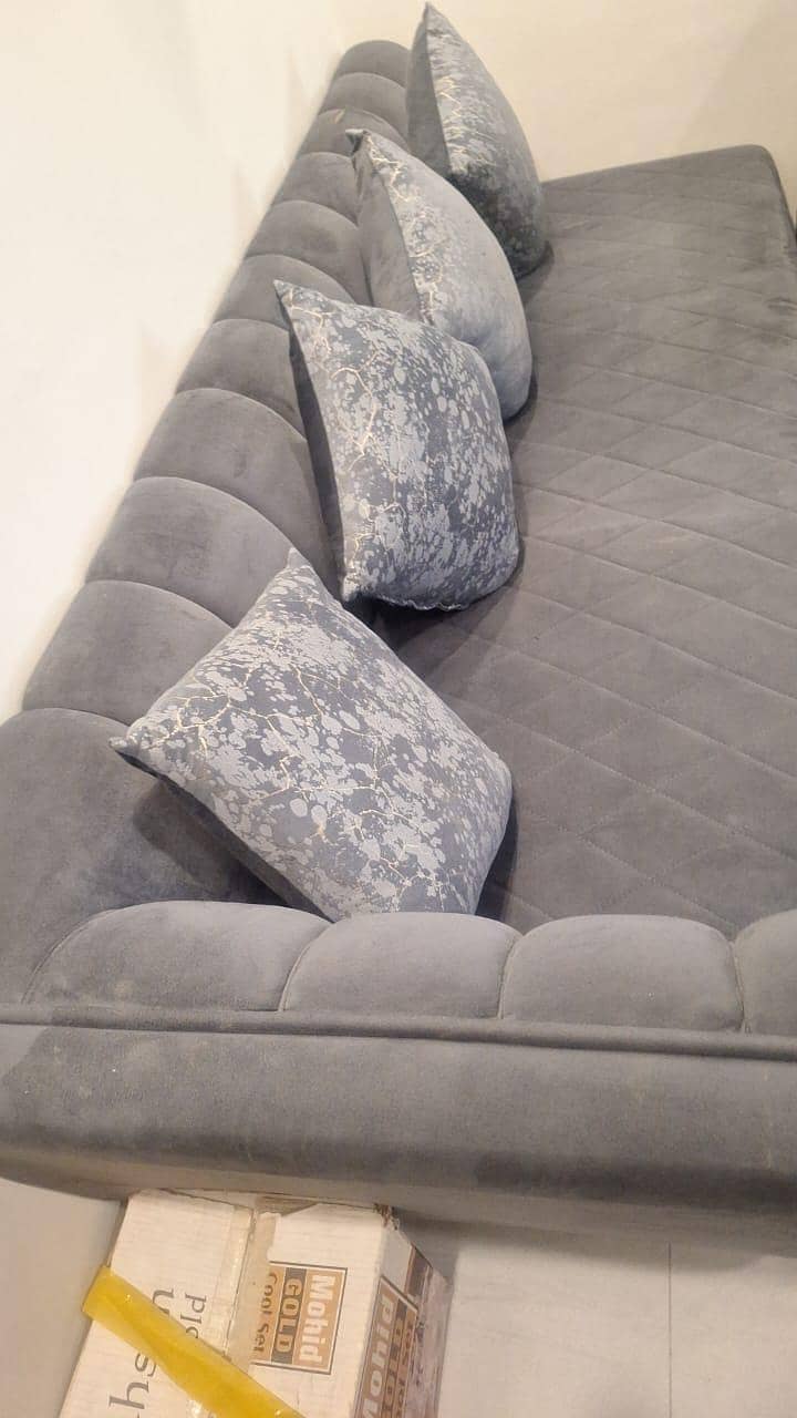 L shape 7 seater sofa 1