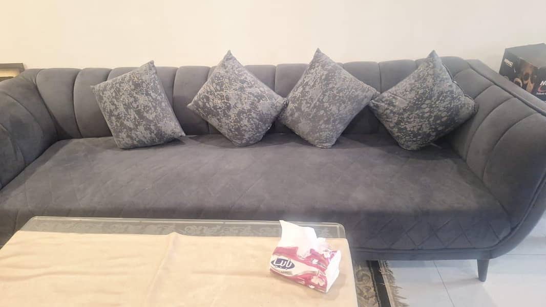 L shape 7 seater sofa 3