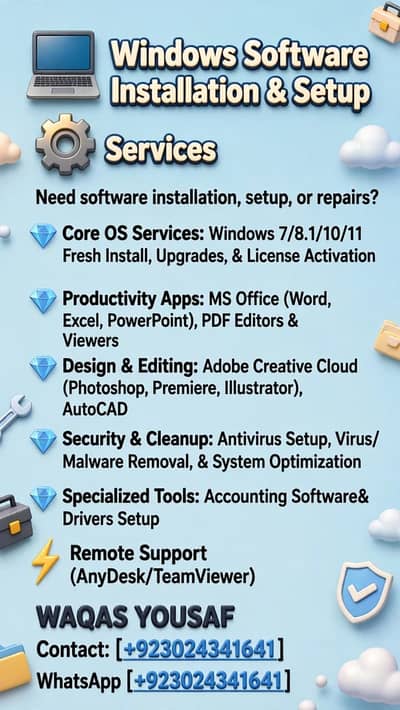 Computer Software & Hardware  Services