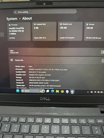 Touch Dell Laptop Latitude 3140
