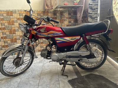 Honda 70 Rawalpindi number 19/20 model