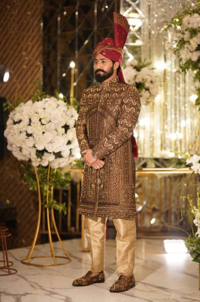 shairwani Groom shadi