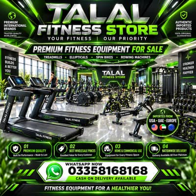 Imported running machines,exersice cycles and home gym equipments sale