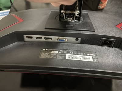 AOC C24G2 24 Inches, Va Panel Monitor, 165Hz, FHD 1080p